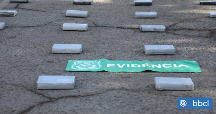 Detienen en Arica a ciudadano peruano con más de 58 kilos de droga