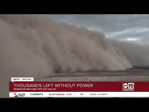 Biggest dust storm in years slams the Valley