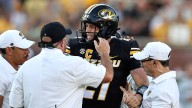 Missouri quarterback Sam Horn suffers leg injury on first snap in season opener