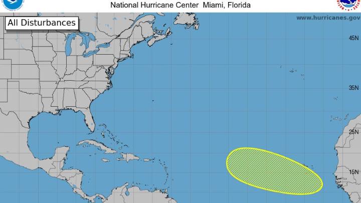 National Hurricane Center monitors Atlantic tropical wave. See tracker
