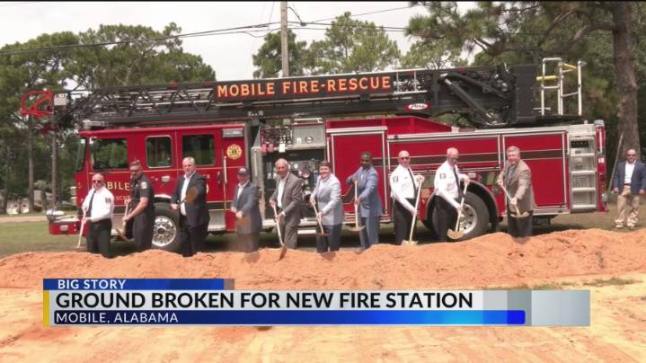 Mobile breaks ground on multi-million dollar fire station