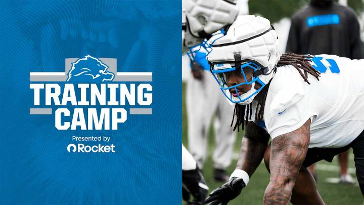 Camp Notes: Williams' power & quickness on display at evening Lions practice