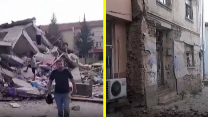 Terremoto de 6,1° se registró en Turquía: Movimiento telúrico se sintió en ciudades como Estambul y Esmirna