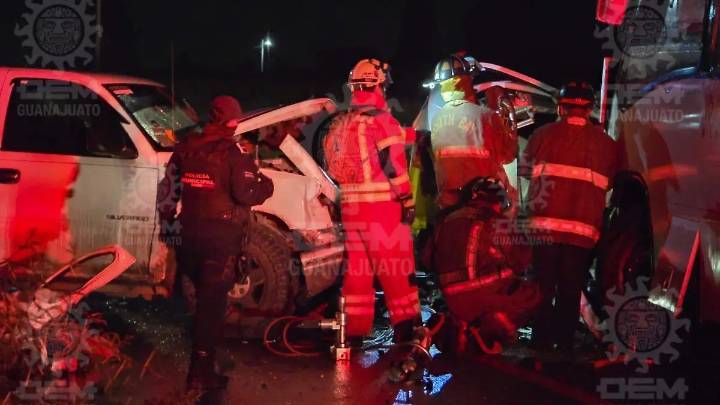 Choque múltiple deja a cuatro personas sin vida en la Salamanca