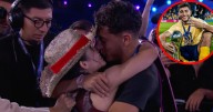 Así fue el tremendo beso de Sebastián Cáceres, crack del América, y Alana Flores en Supernova después de su gran triunfo