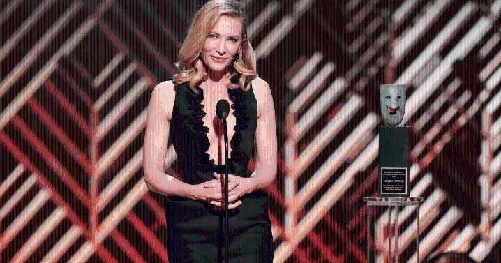 Cate Blanchett Wows in Black Armani Gown at Venice Film Festival