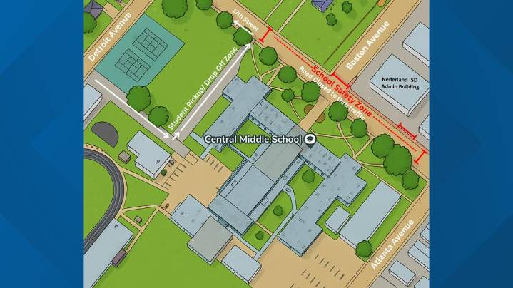 Nederland passes new school safety ordinance to protect students near Central Middle School