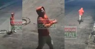 Durante la madrugada, sujeto lanza piedras a casas en Morelia y huye [VIDEO]