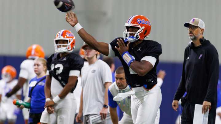 DJ Lagway sidelined, other notes from Florida football's first scrimmage