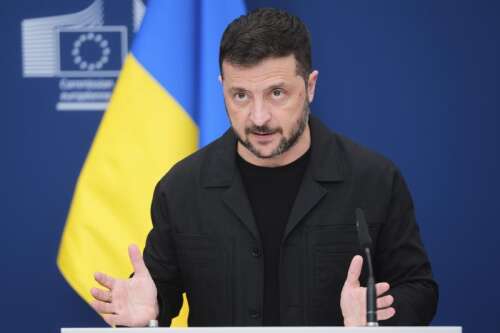 Zelenskyy brings Europe’s top leaders with him to meet Trump on ending Russia’s war