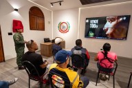 Cuartel donde está la tumba de Hugo Chávez acoge en Venezuela registro de milicianos