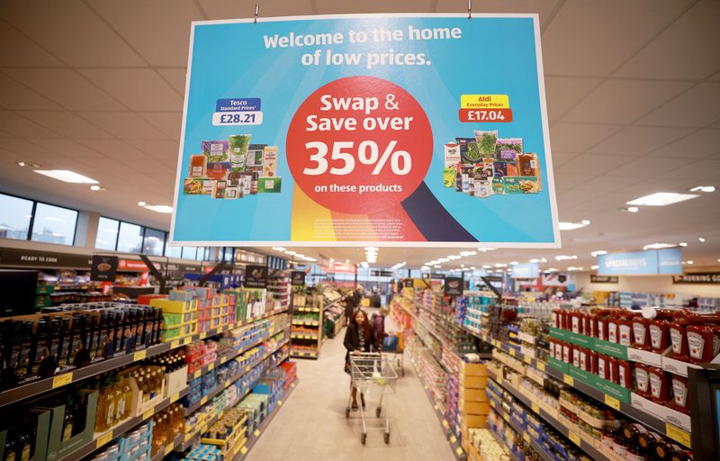 UK grocery inflation edges lower in August, Worldpanel says