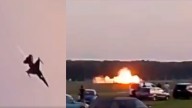 Polonia: un piloto de un F-16 se estrelló y murió antes de una exhibición militar