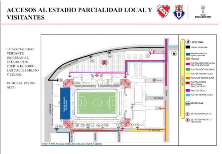 Detrás de los incidentes. Cuánto costó el operativo de seguridad de Independiente vs. U de Chile