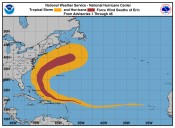 Ciclón Erin se transforma en Post Tropical