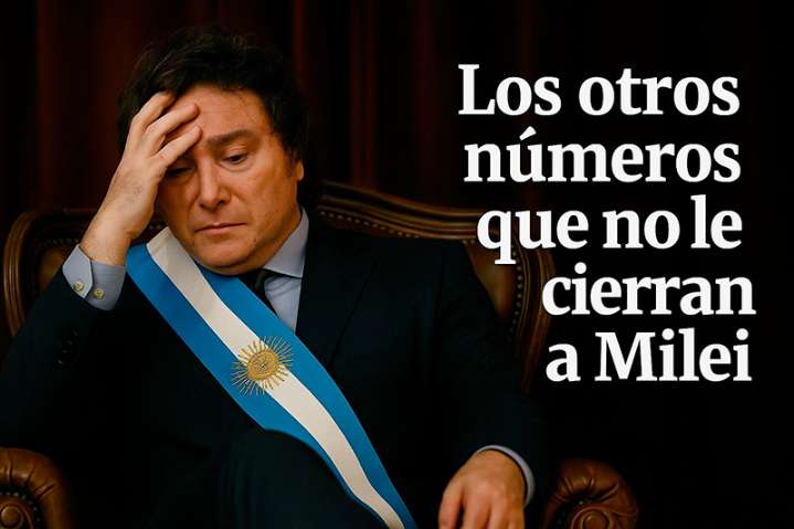 Los otros números que no le cierran a Javier Milei