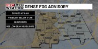 First Alert Weather Day: Patchy dense fog Saturday morning
