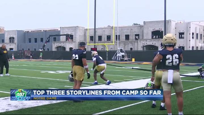 Top three Notre Dame football storylines ahead of camp return