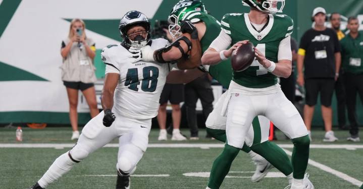 Five takeaways from the Jets’ preseason loss to the Eagles