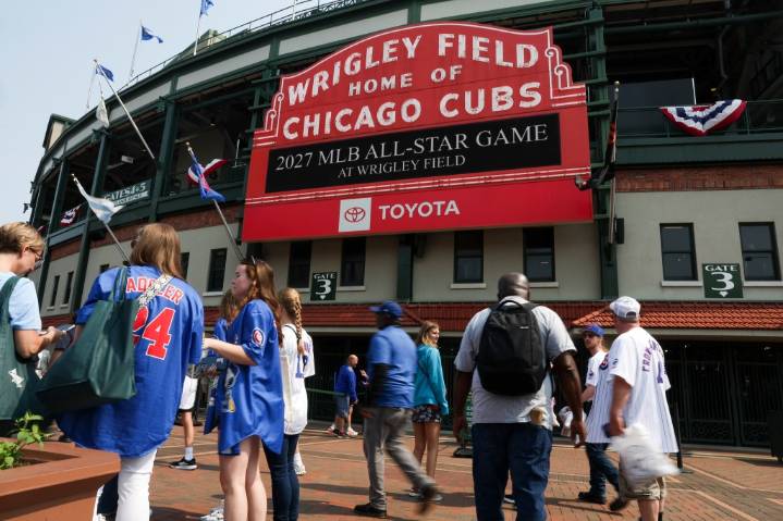 Chicago Cubs fans react to Wrigley Field's 2027 All