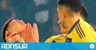22:43 Alan Velasco anotó su primer gol en Boca y rompió en llanto en pleno partido ante Independiente Rivadavia