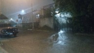 Se registra lluvia intensa con actividad eléctrica en Rosario