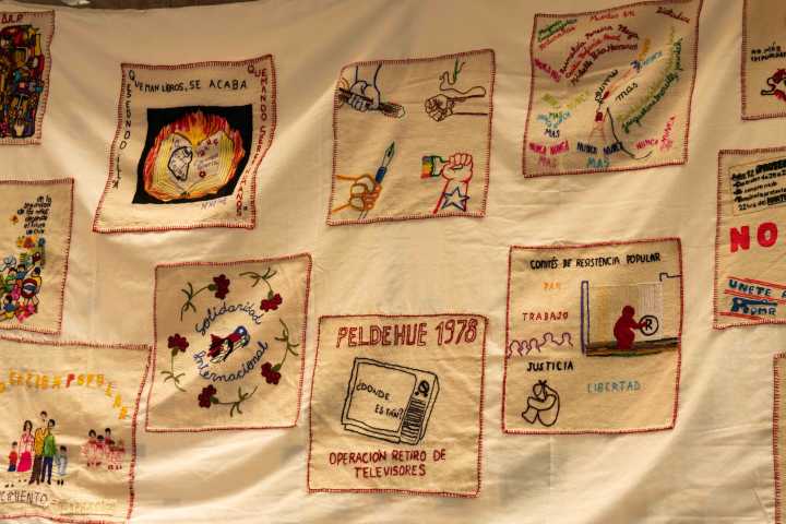 Conmemoración del Día de los Detenidos Desaparecidos en el Parque Cultural de Valparaíso