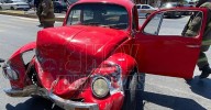 Niña de cinco años resulta lesionada tras choque en Nuevo Laredo