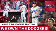 ANGELS POSTCAST: Zach Neto's 2 HRs CRUSH Dodgers, Soriano GREAT in 7