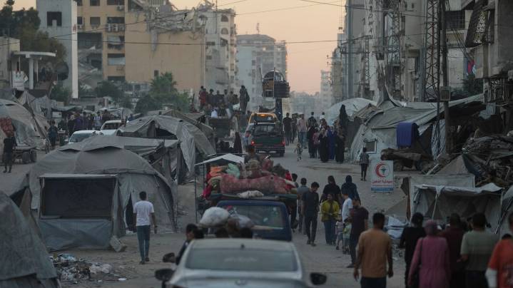 The Latest: Israel says 2 hostages' remains found as Gaza City offensive pushes ahead