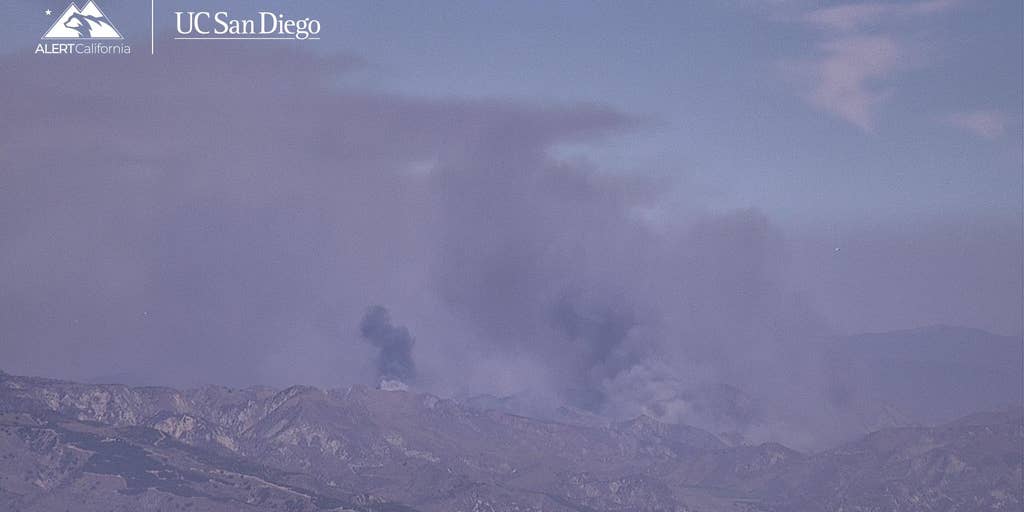 Canyon Fire sparks evacuations northwest of Los Angeles