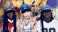 Madonna throws epic backyard bash for twins Stella and Estere on milestone day