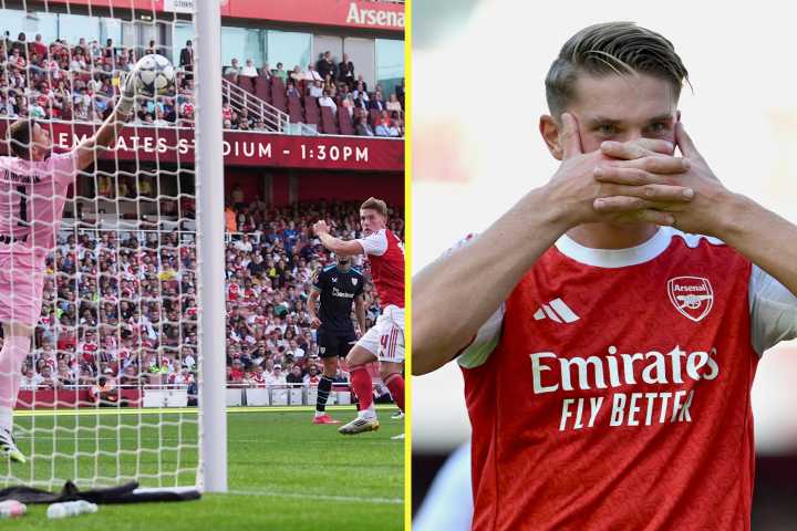 Viktor Gyokeres proves doubters wrong with brilliant opening goal for Arsenal