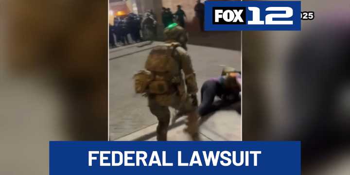 Portland man sues DHS after video shows federal agent tackling him from behind at protest