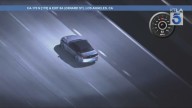 LIVE: L.A. police chase high-speed suspect in stolen car