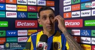 La emoción de Di María tras su gol en el clásico rosarino: «Queda ser campeón con Central»
