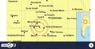 Terremoto en Córdoba: alcanzó los 3,1 grados de intensidad