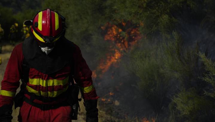 El día "clave" para frenar el gran incendio de Jarilla, que ya ha alcanzado Salamanca por Candelario