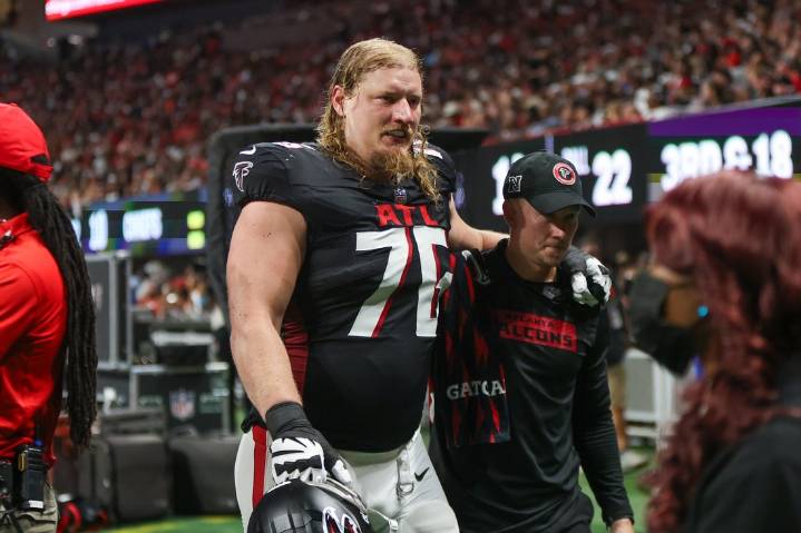 Deadspin | Falcons place RT Kaleb McGary on season-ending IR