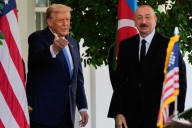 Leaders of Armenia and Azerbaijan shake hands and sign deal at White House peace summit