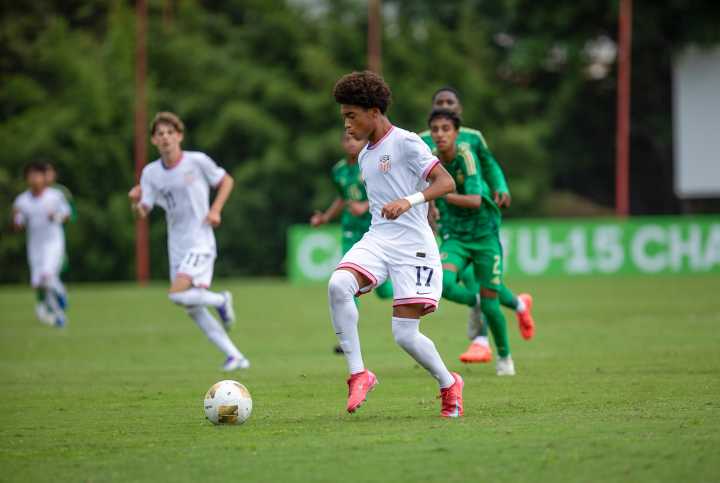 U.S. U-15s’ comeback falls short against Costa Rica