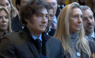 "No importa todo el daño que quieran hacer": Milei reapareció con Karina y evitó hablar de las presuntas coimas