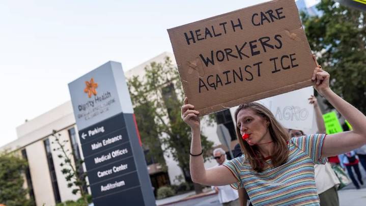 ICE agents at hospitals raise alarm over patient rights, safety