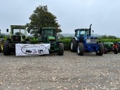 Man dies after tractor smashes into parked cars outside vintage show
