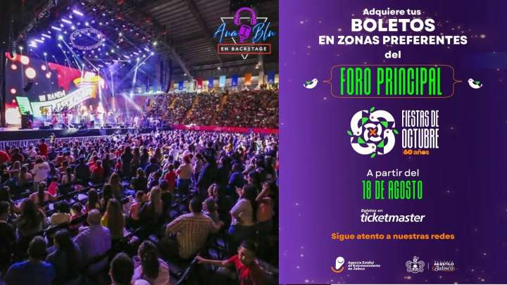 ¿Cuándo inicia la preventa de boletos en zonas preferenciales para las Fiestas de Octubre 2025?