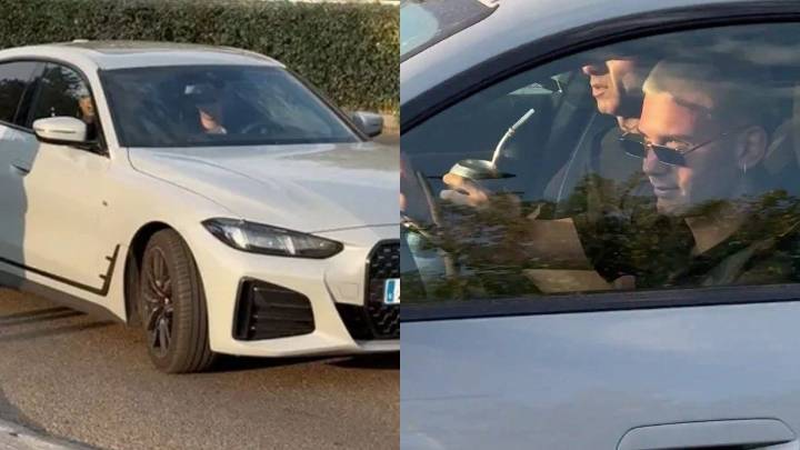 El impactante auto de lujo con el que llegó Mastantuono al predio del Real Madrid