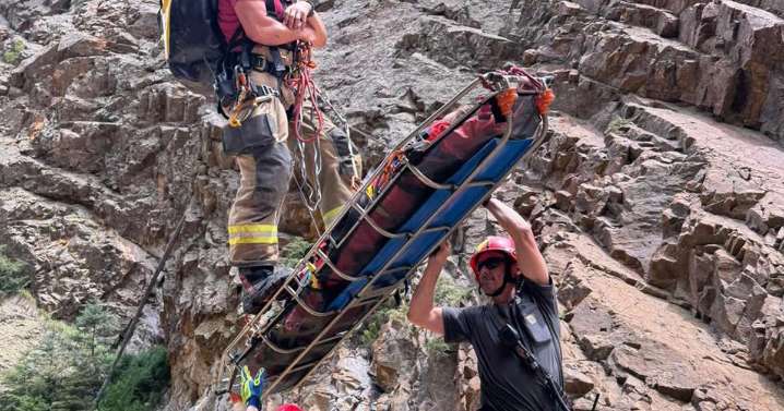 Father identified as one of 2 who died in Colorado when car plunged 320 feet down mountainside