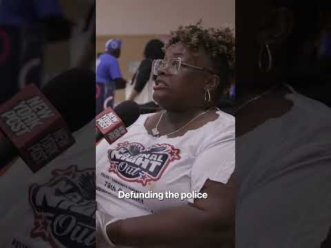 Cops, Community, and Cringe: The Post crashes Bed-Stuy's National Night Out #shorts