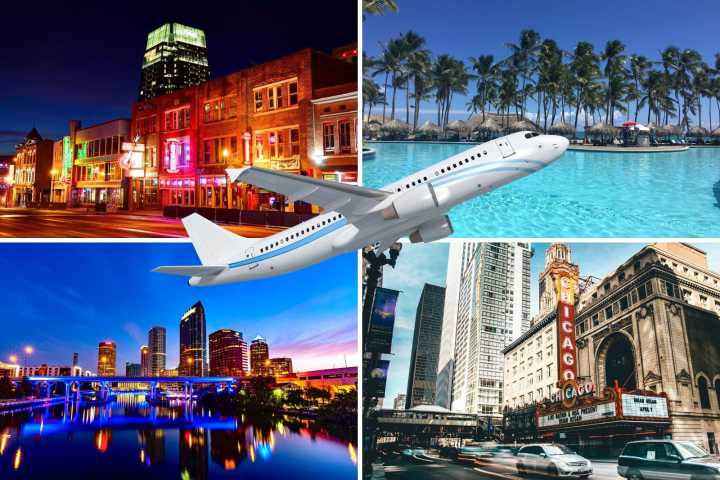 Check Out These 20 Direct Flights From Upstate NY Airport