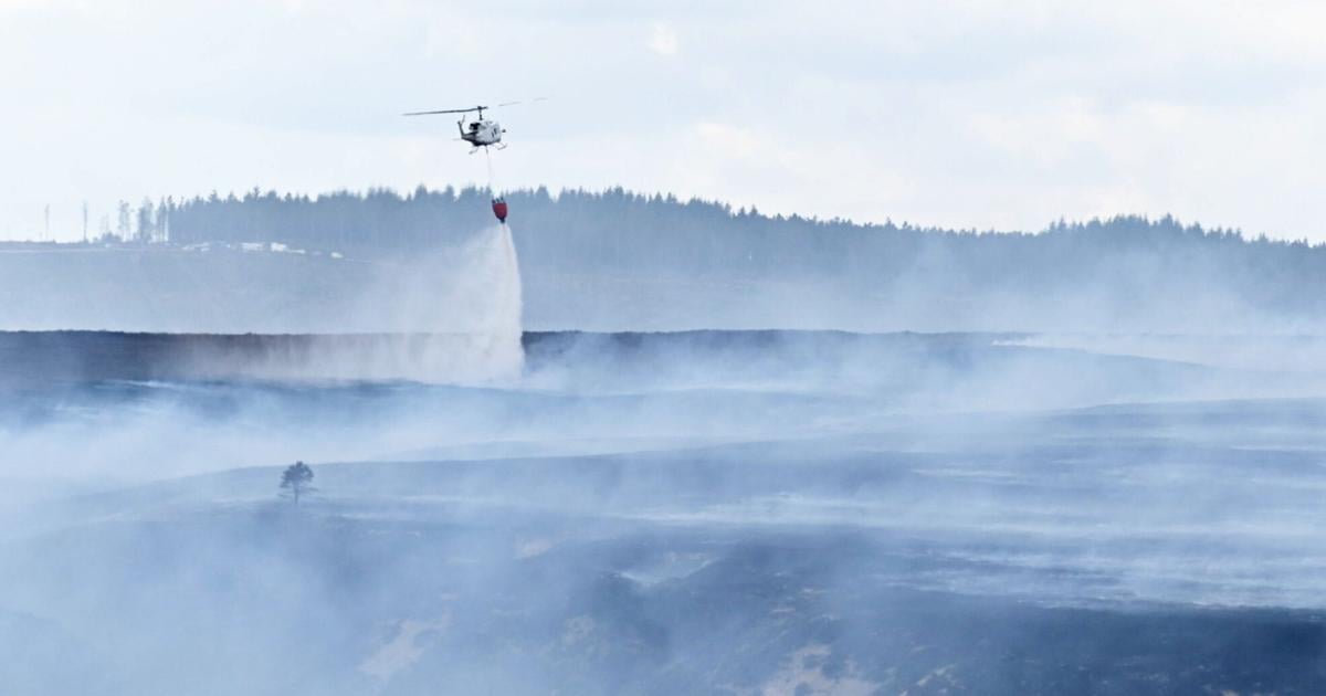 WWII bombs explode as firemen battle blaze